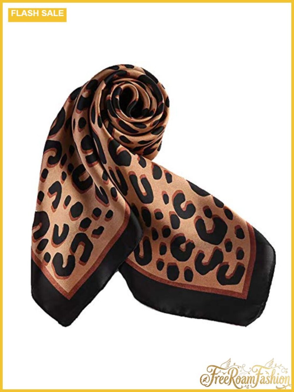 100% Mulberry Silk Square Scarf 25.6in Hair Neck Headscarf Neckerchief
